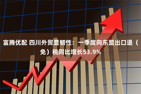 富腾优配 四川外贸显韧性：一季度向东盟出口退（免）税同比增长53.9%