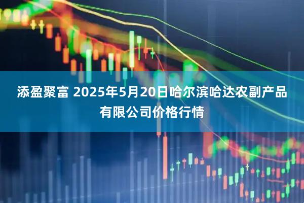 添盈聚富 2025年5月20日哈尔滨哈达农副产品有限公司价格行情